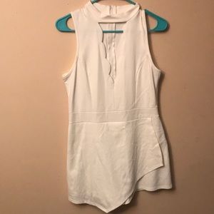 Charlotte Russe White Romper